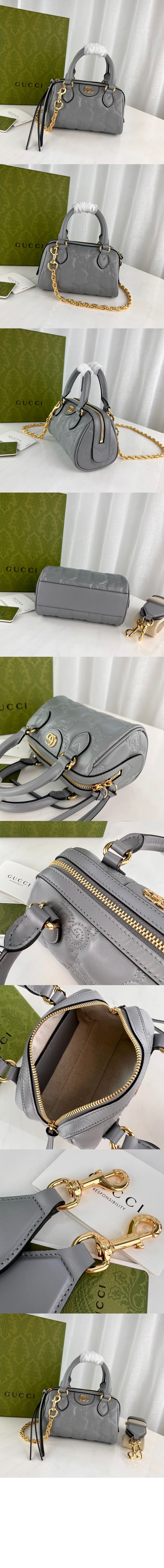 GG 마몽 마틀라세 미니 토트백 702251 > GG Marmont - GG 마몽