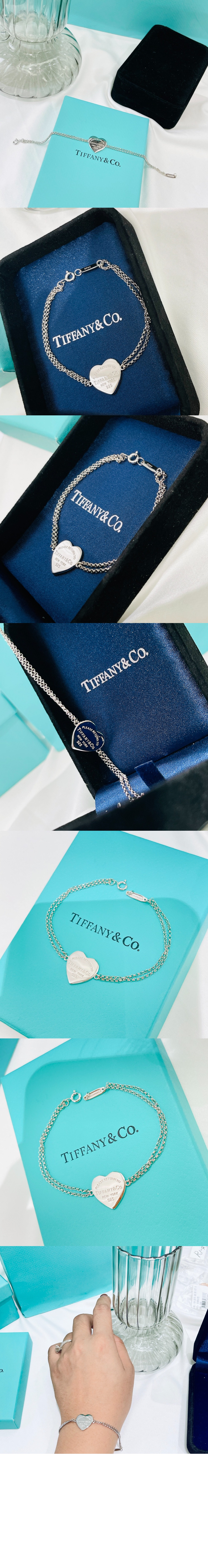 더블 체인 하트 태그 브레이슬릿 > Etc - 기타제품