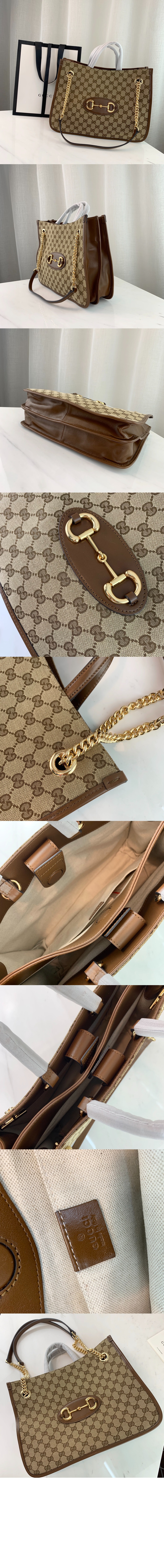 홀스빗 1955 미듐 토트백 621144 > Horsebit 1955 - 홀스빗 1955