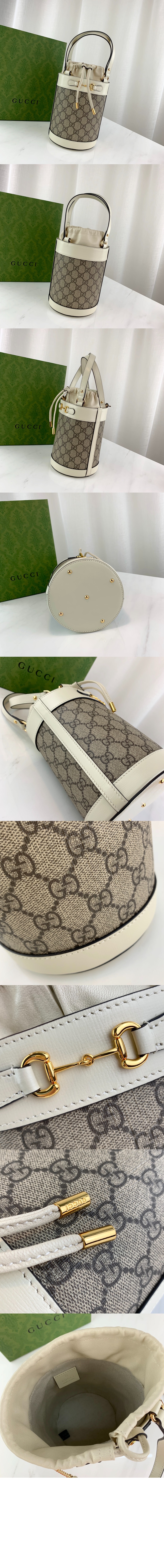 홀스빗 1955 스몰 버킷백 레더 637115 > Horsebit 1955 - 홀스빗 1955