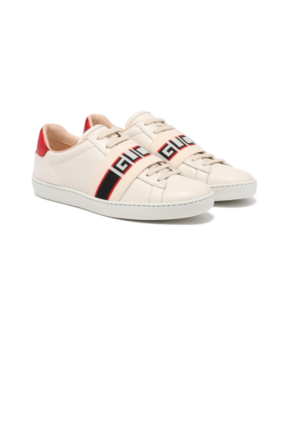 에이스 스트라이프 레더 스니커즈 525269 > Ace - 에이스