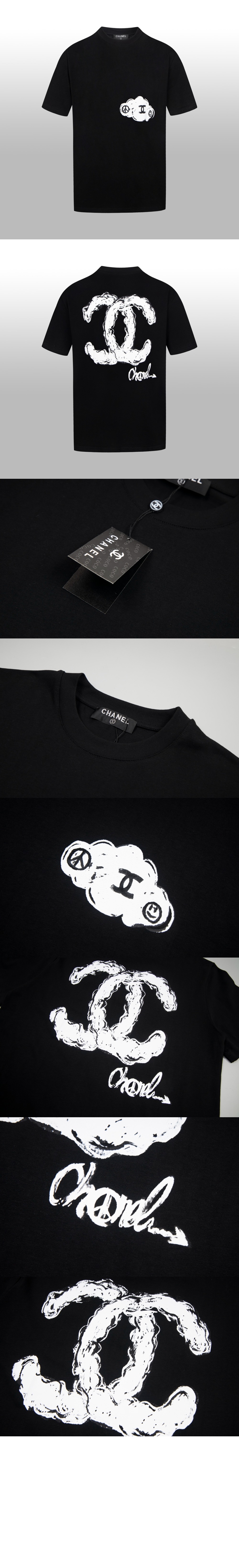 플라워 코튼 톱 > 샤넬