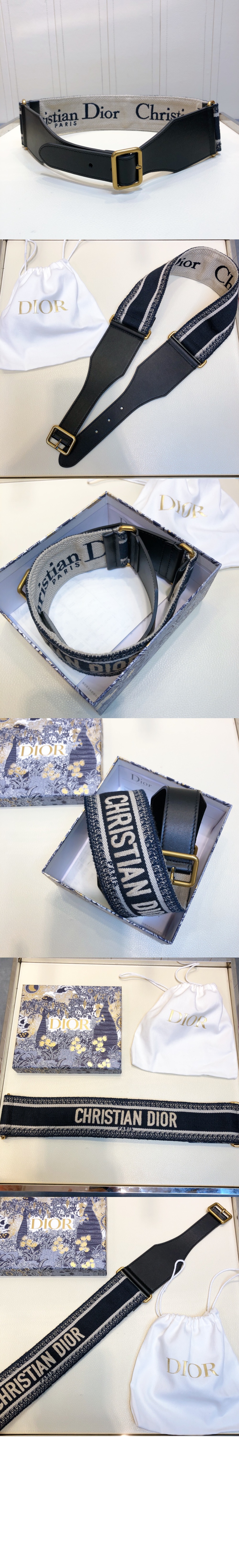 레터 로고 장식 벨트 B0001 > 디올