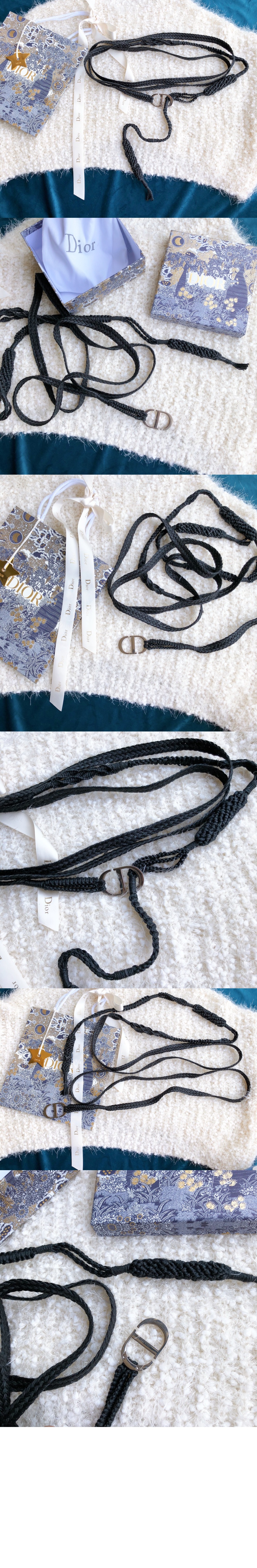 린넨 캔버스 직조 벨트 B0106 > 디올