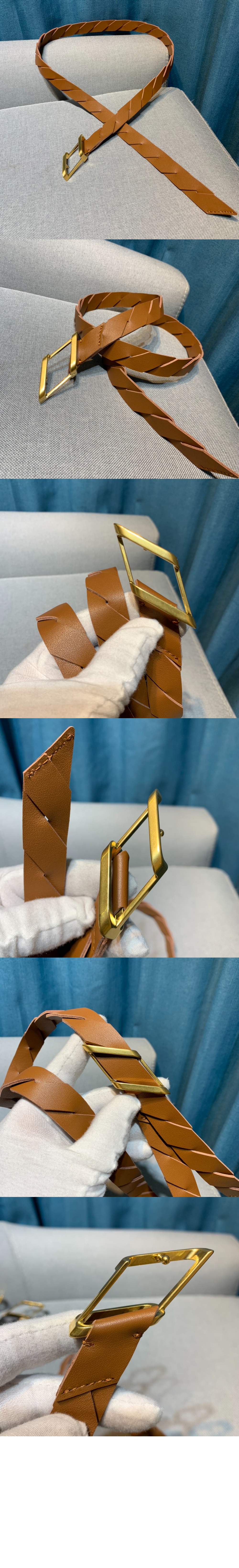 땋은 송아지 가죽 벨트 620106 > Etc - 기타제품