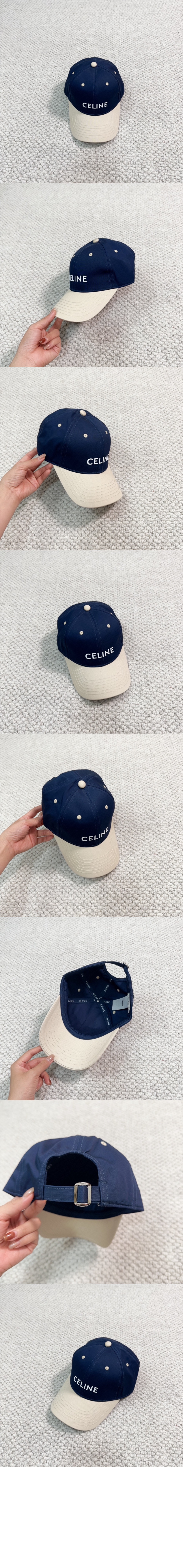 로고 베이스볼 캡 2AUT47 > 셀린느