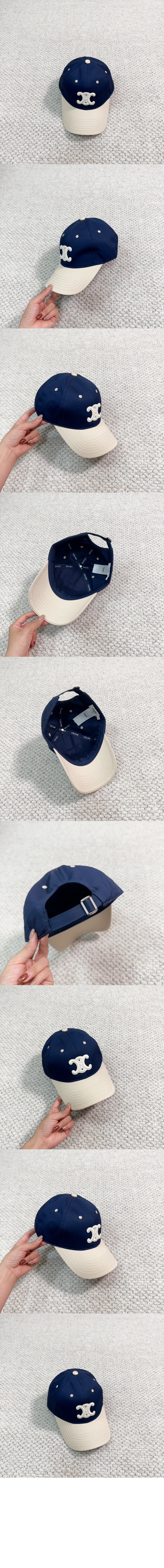 로고 베이스볼 캡 2AUT48 > 셀린느