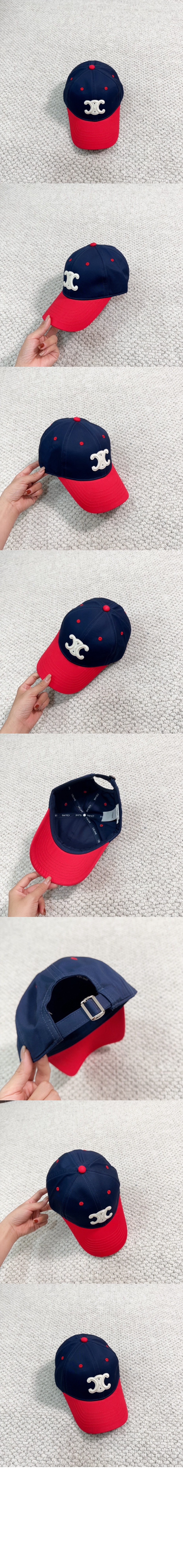 로고 베이스볼 캡 2AUT48 > 셀린느