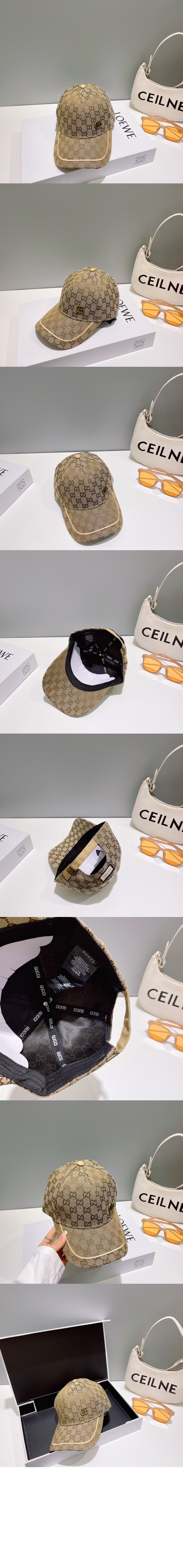 GG 슈프림 베이스볼 캡 354423 > 구찌