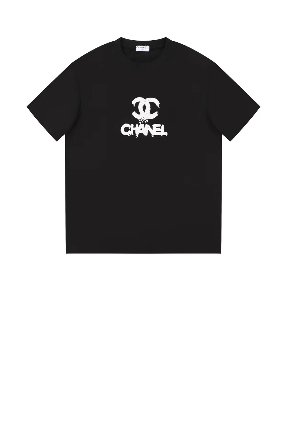 로고 프린트 반팔 > 샤넬