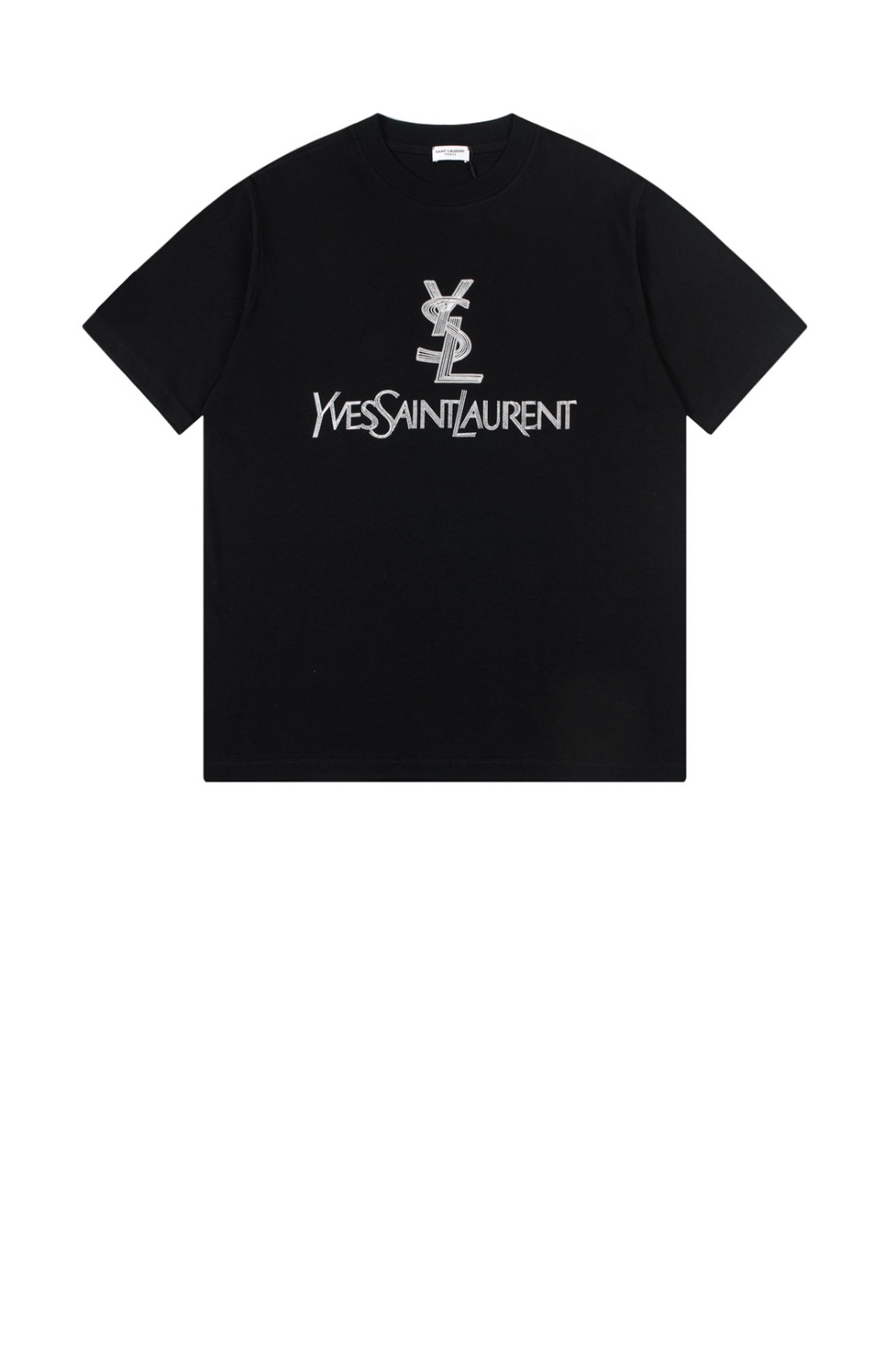 로고 프린트 반팔 > 생로랑