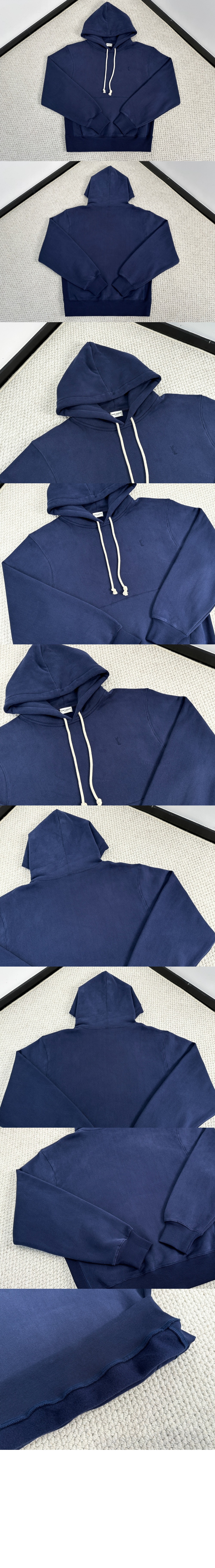 로고 후드 긴팔 > 생로랑