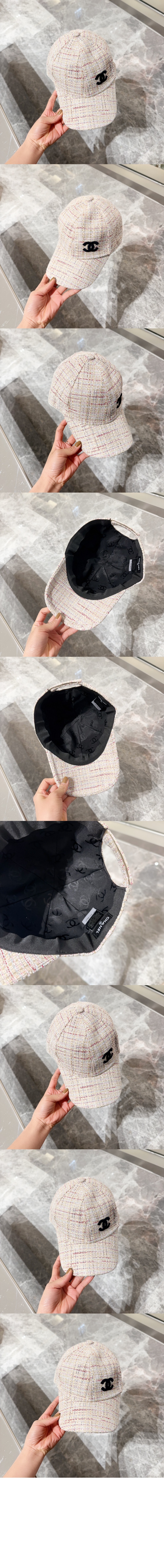 니트 베이스볼 캡 AA2278 > 샤넬