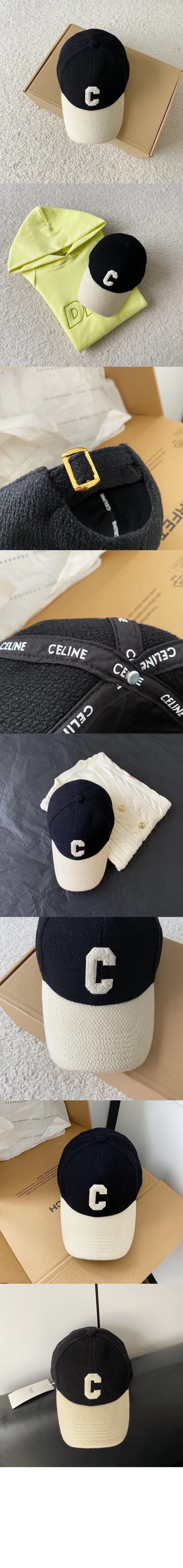 자수 베이스볼 캡 2A1834 > 셀린느