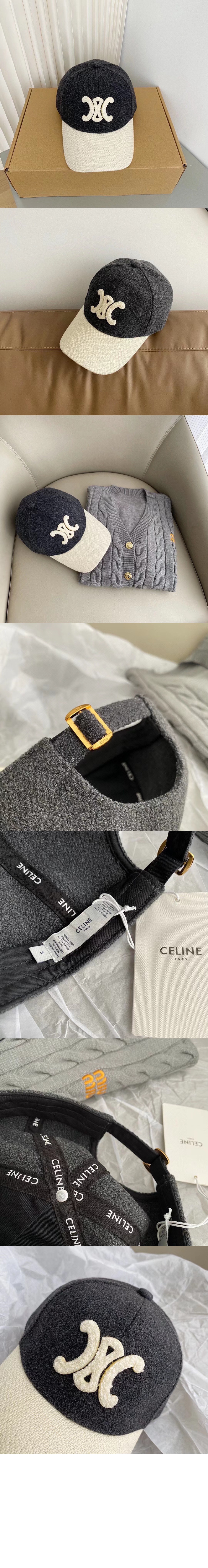 자수 베이스볼 캡 2A1834 > 셀린느