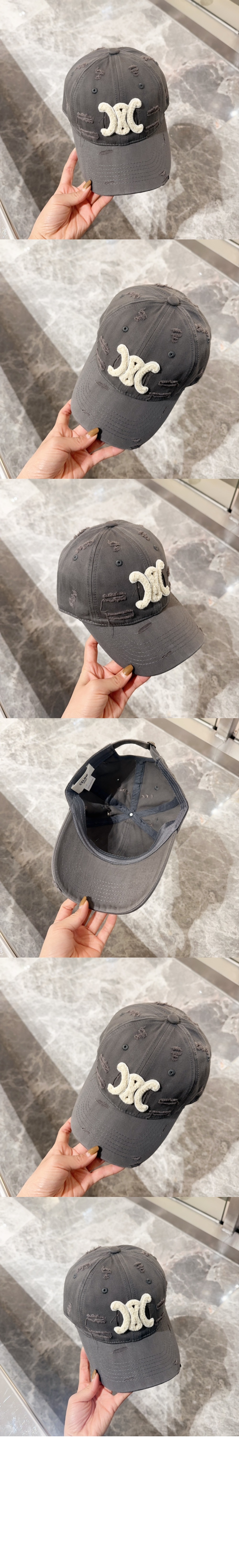 데님 베이스볼 캡 2A65U9 > 셀린느