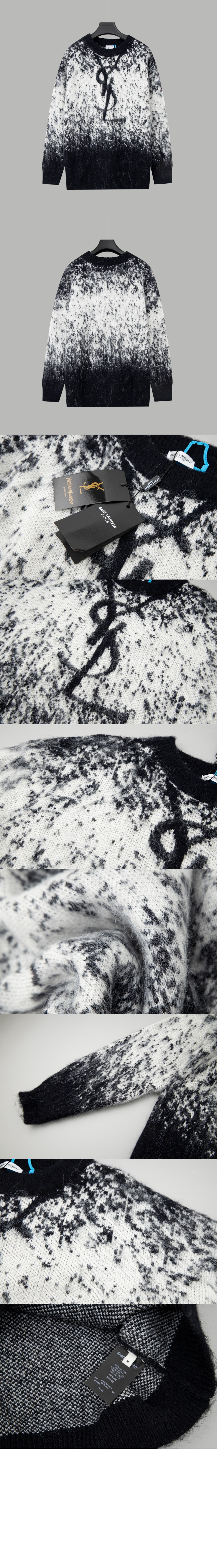 플라워 코튼 톱 > 생로랑