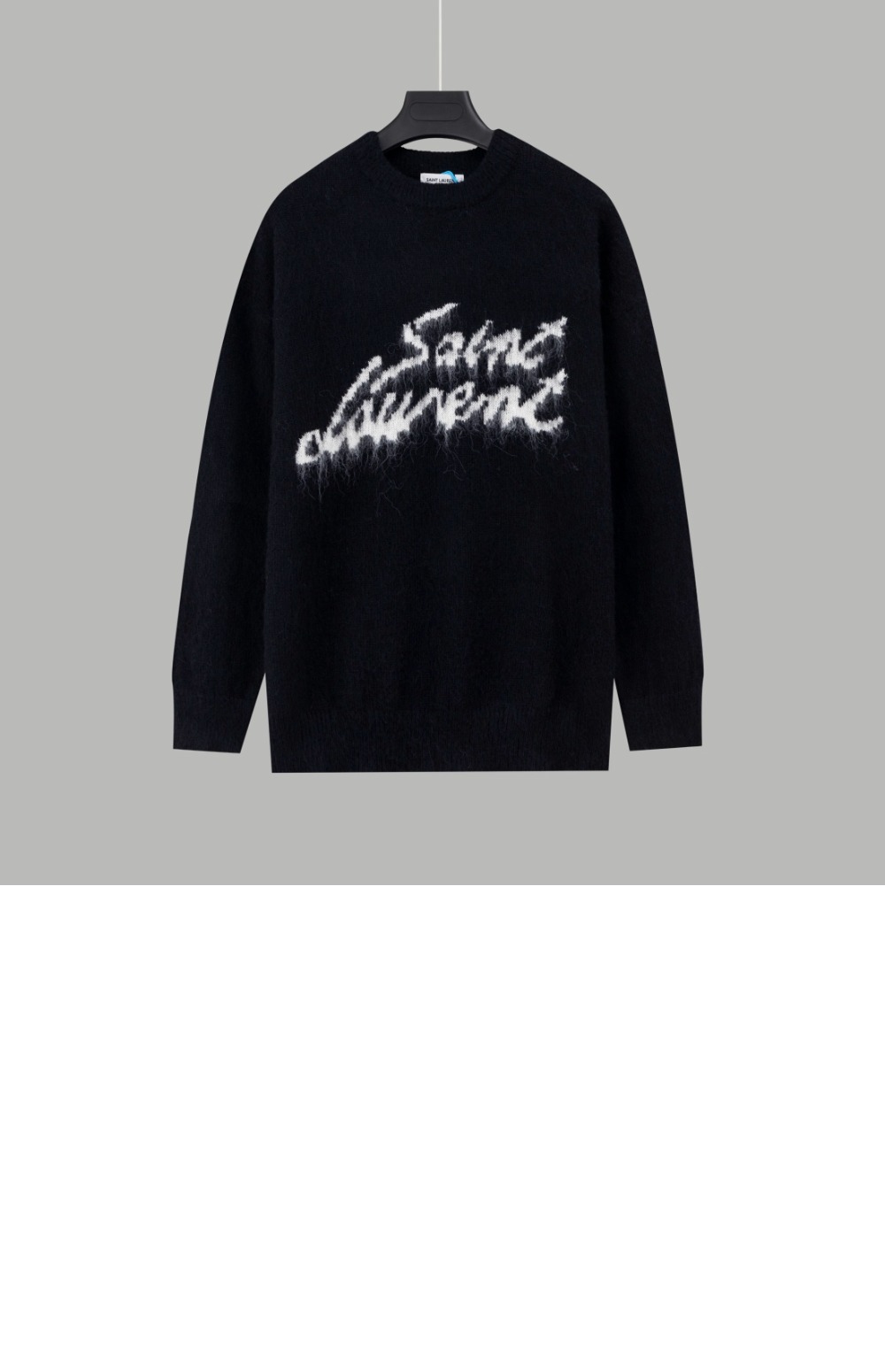 로고 쇼트 코트 > 생로랑