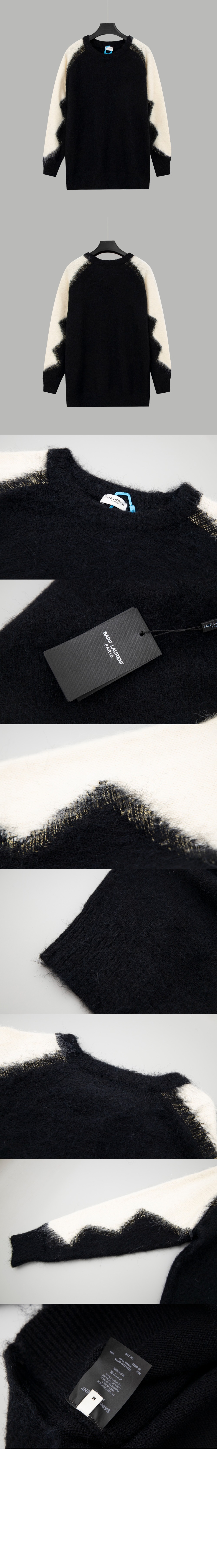 플라워 코튼 톱 > 생로랑