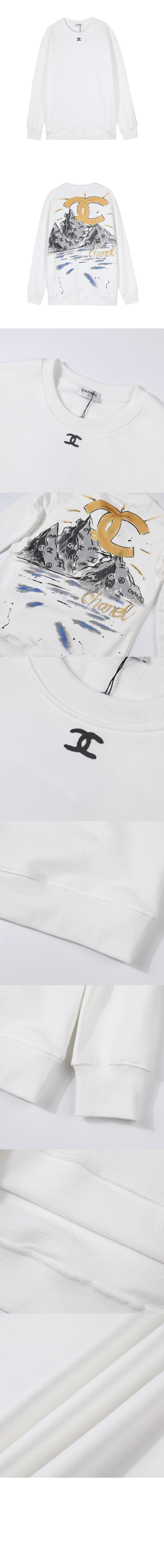 플라워 코튼 톱 > 생로랑