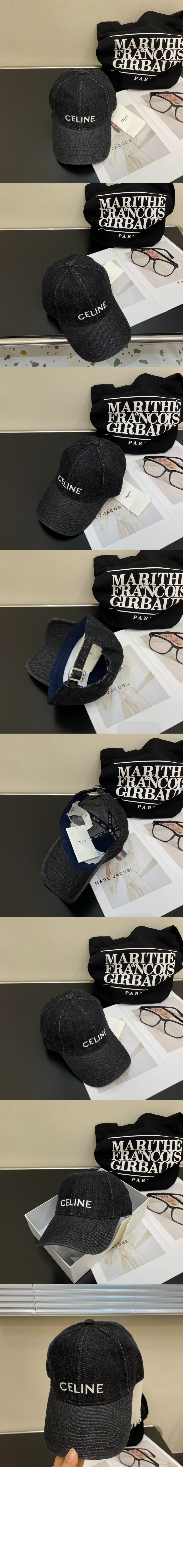 로고 베이스볼 캡 2AUS98 > 셀린느