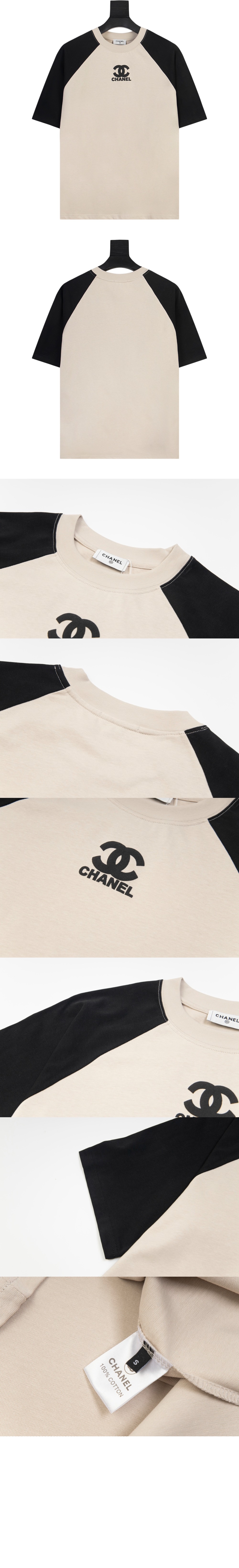 로고 프린트 반팔 > 샤넬