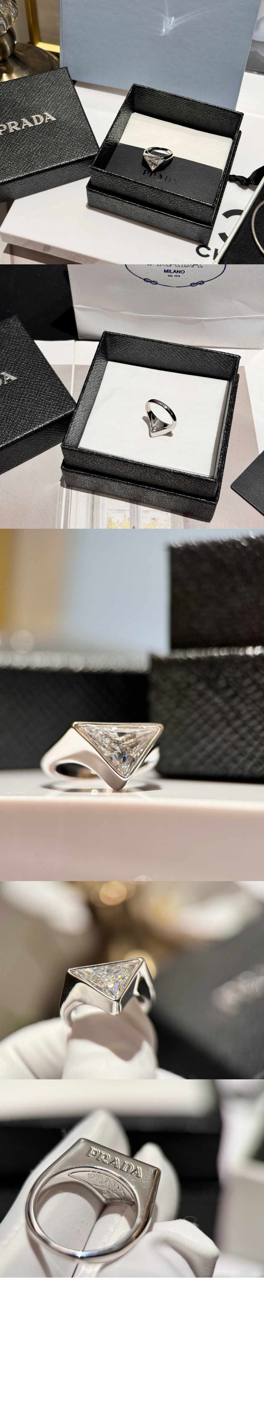 이터널 골드 링 1JA154 > 프라다