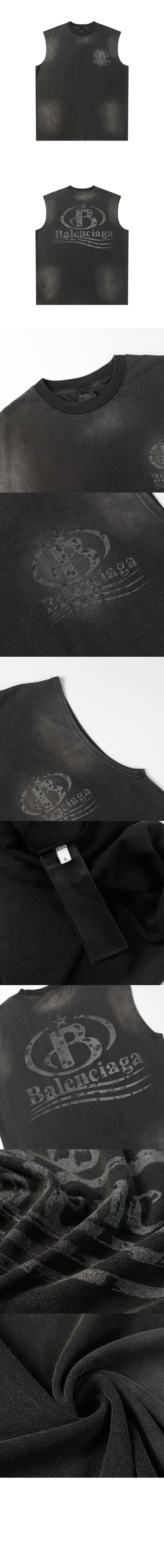 민소매 프린트 크롭 > Etc - 기타제품