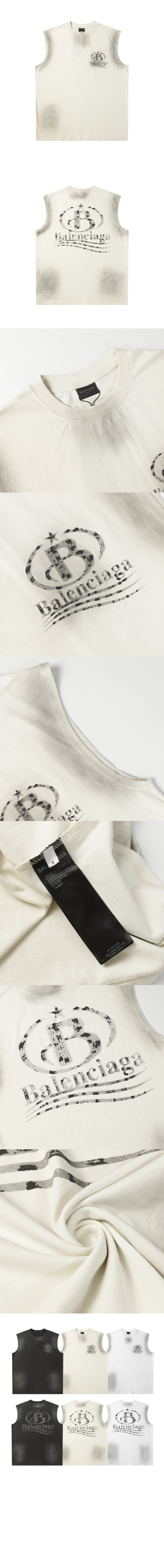 민소매 프린트 크롭 > Etc - 기타제품