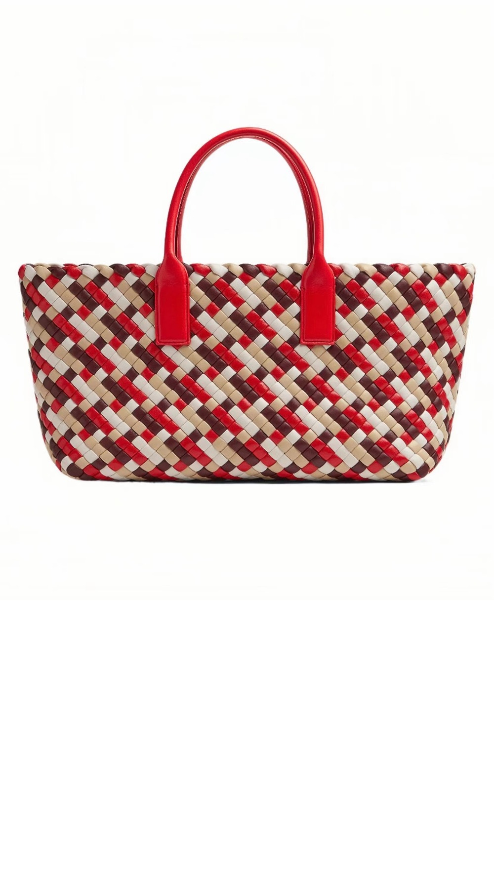 마카롱 배색 바구니 가방 730315 > Cabat - 까바