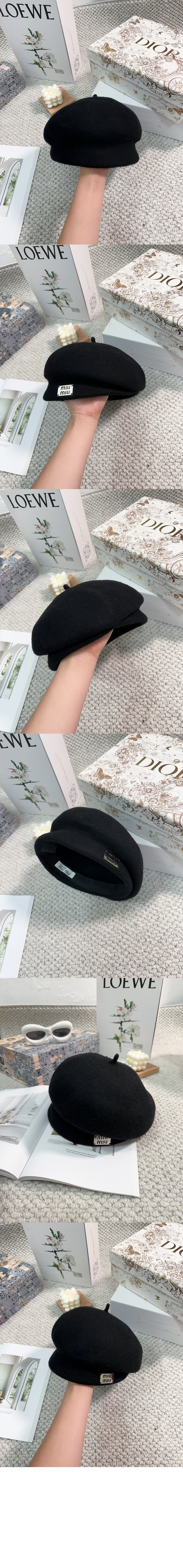 팔각 모자 5HC437 > 미우미우