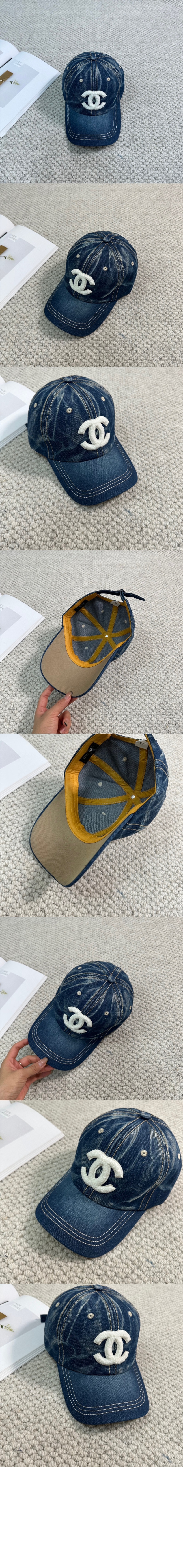 데님 베이스볼 캡 AA2678 > 샤넬