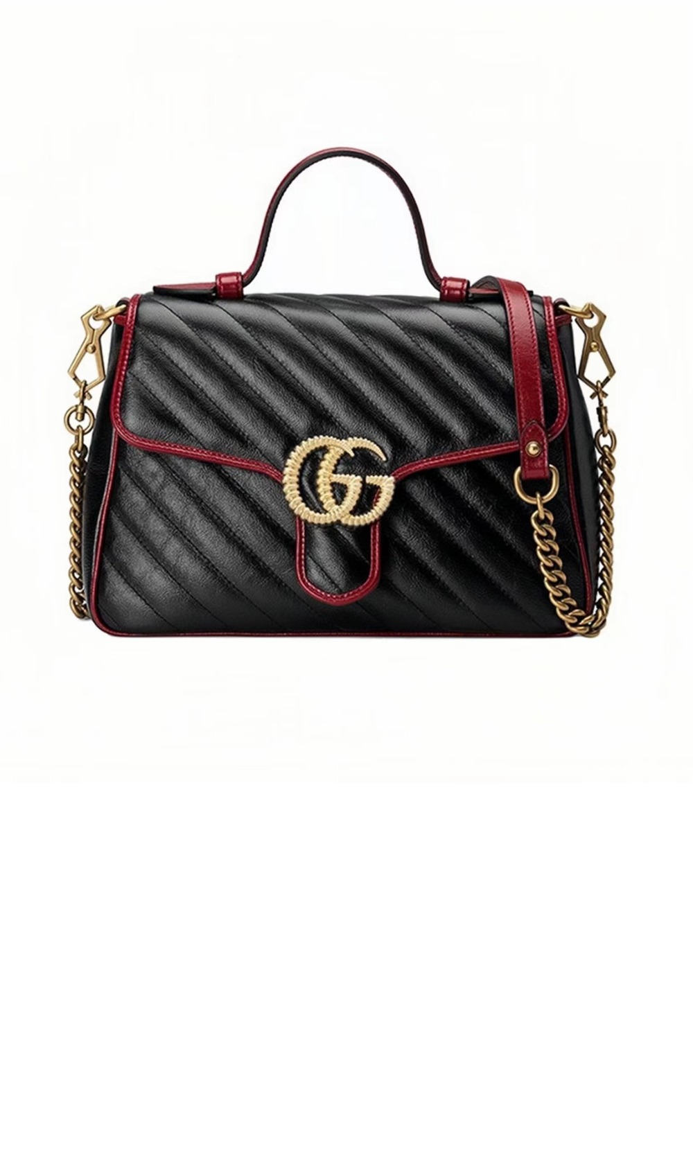 GG마몽 탑핸들 숄더백 498110 > GG Marmont - GG 마몽