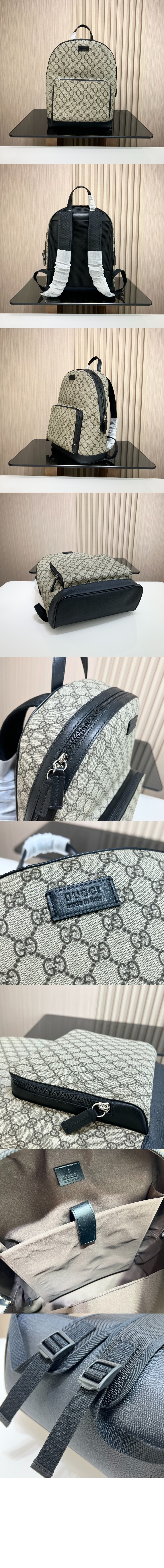 GG 수프림 캔버스 백팩 406370 > Backpack - 백팩