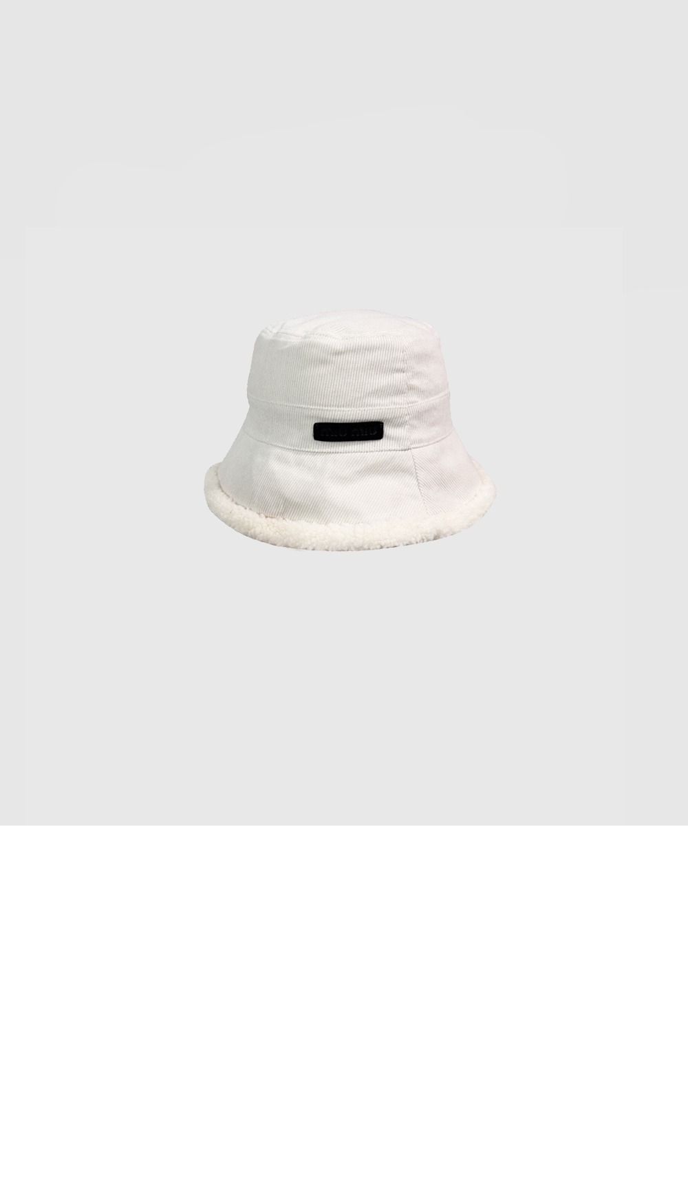 램스울 벙거지  5HC346 > 미우미우