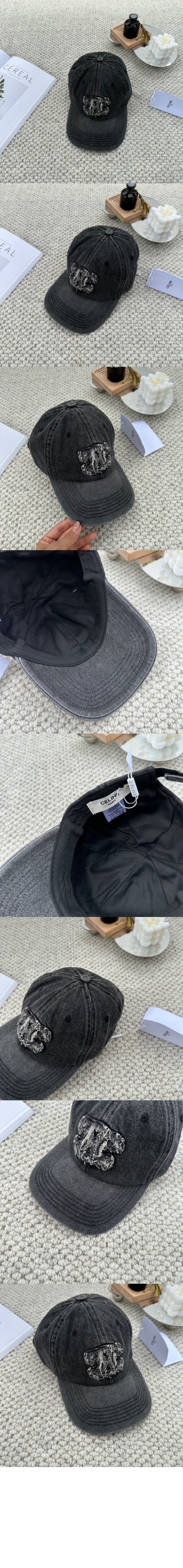 데님 베이스볼 캡 2A43U3 > 셀린느