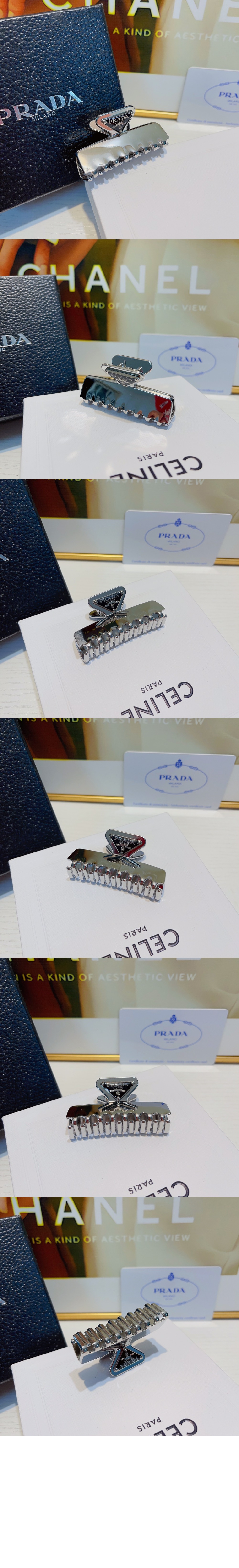 메탈 헤어 클립 1IF103 > 프라다