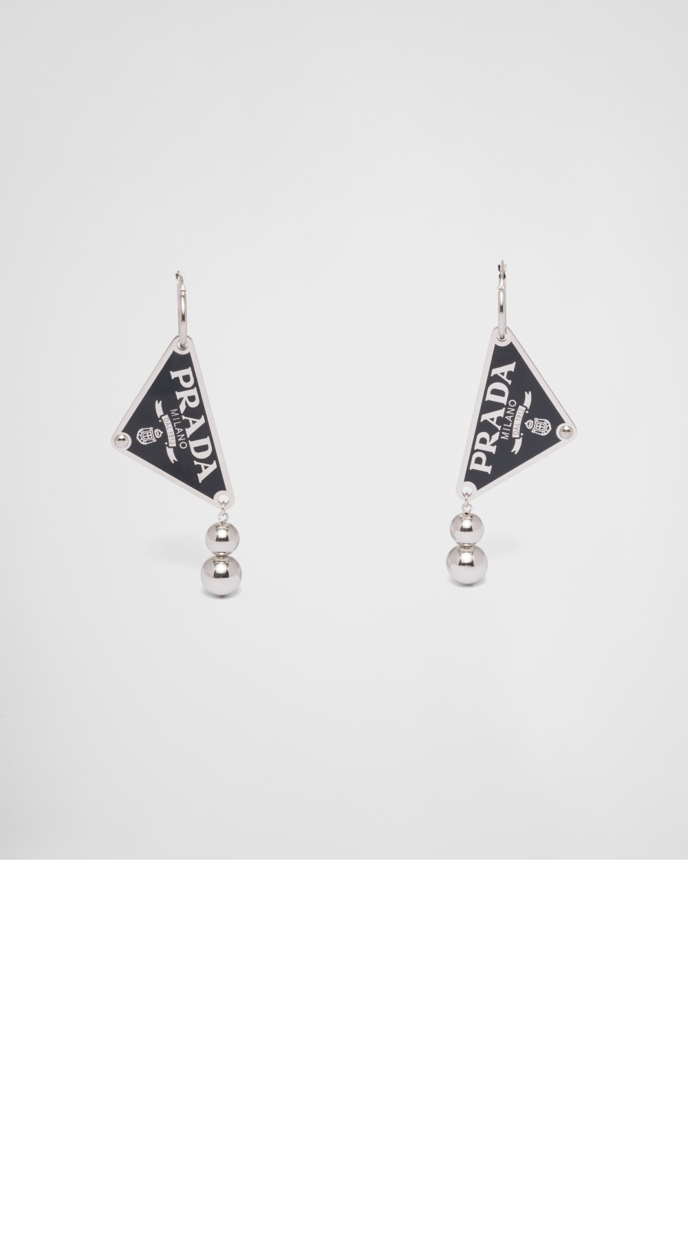 볼 스말토 주얼 펜던트 귀걸이 1JO903 > 프라다