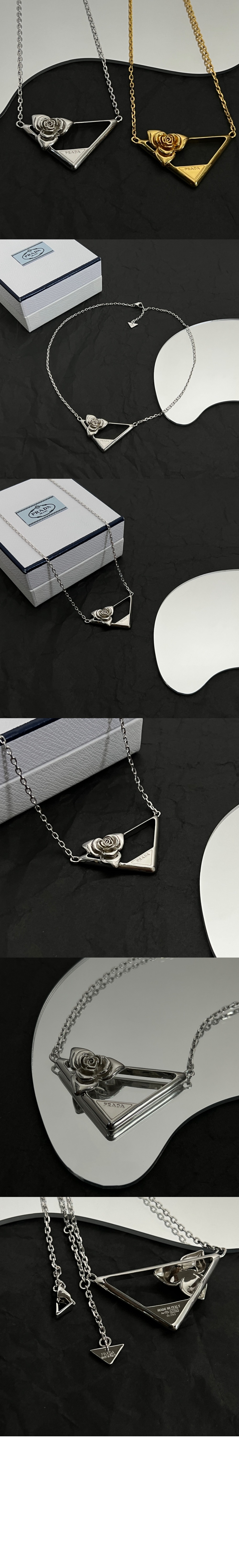 메탈 목걸이 1IC079 > 프라다