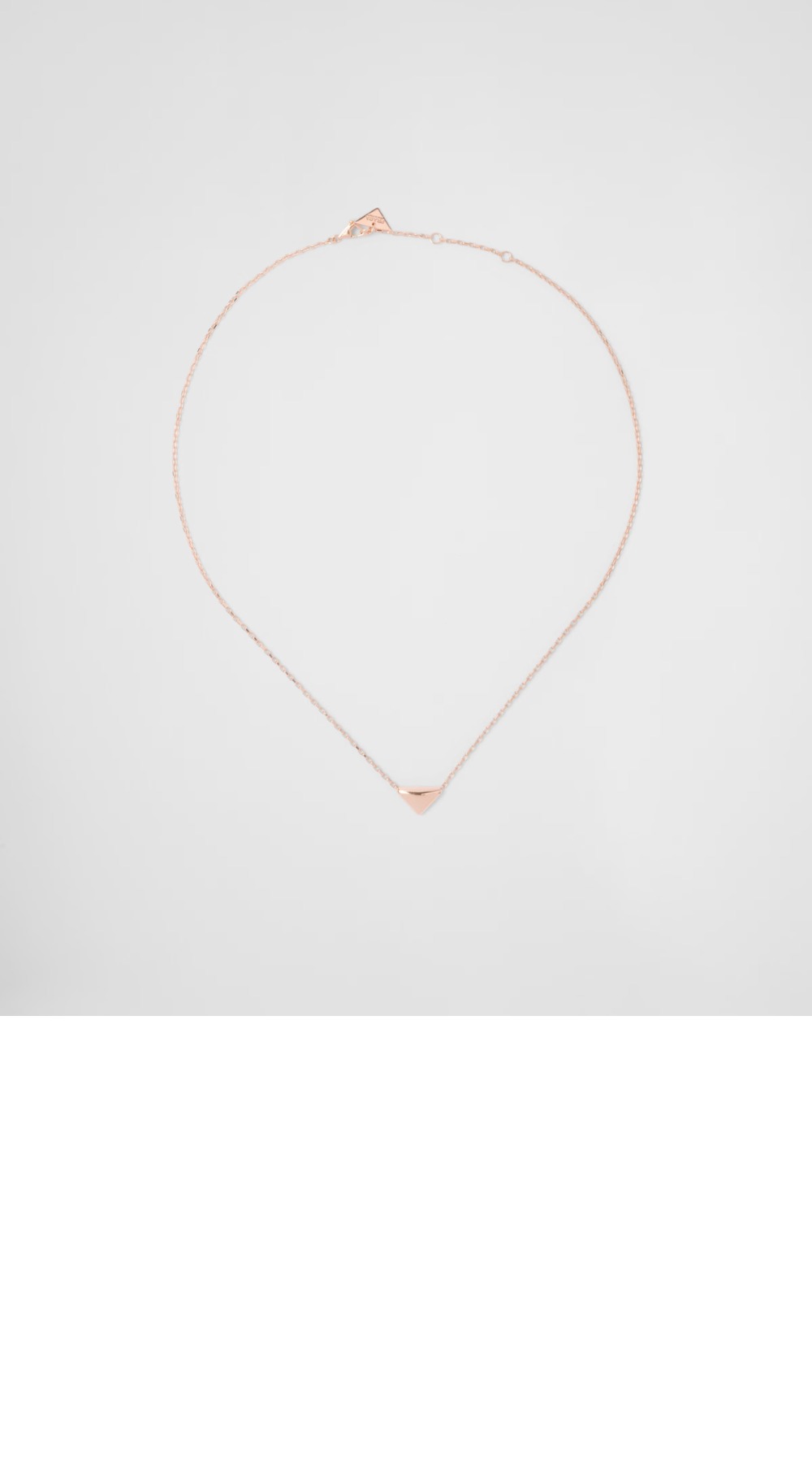 프라다 미니 트라이앵글 목걸이 1JCA36 > 프라다