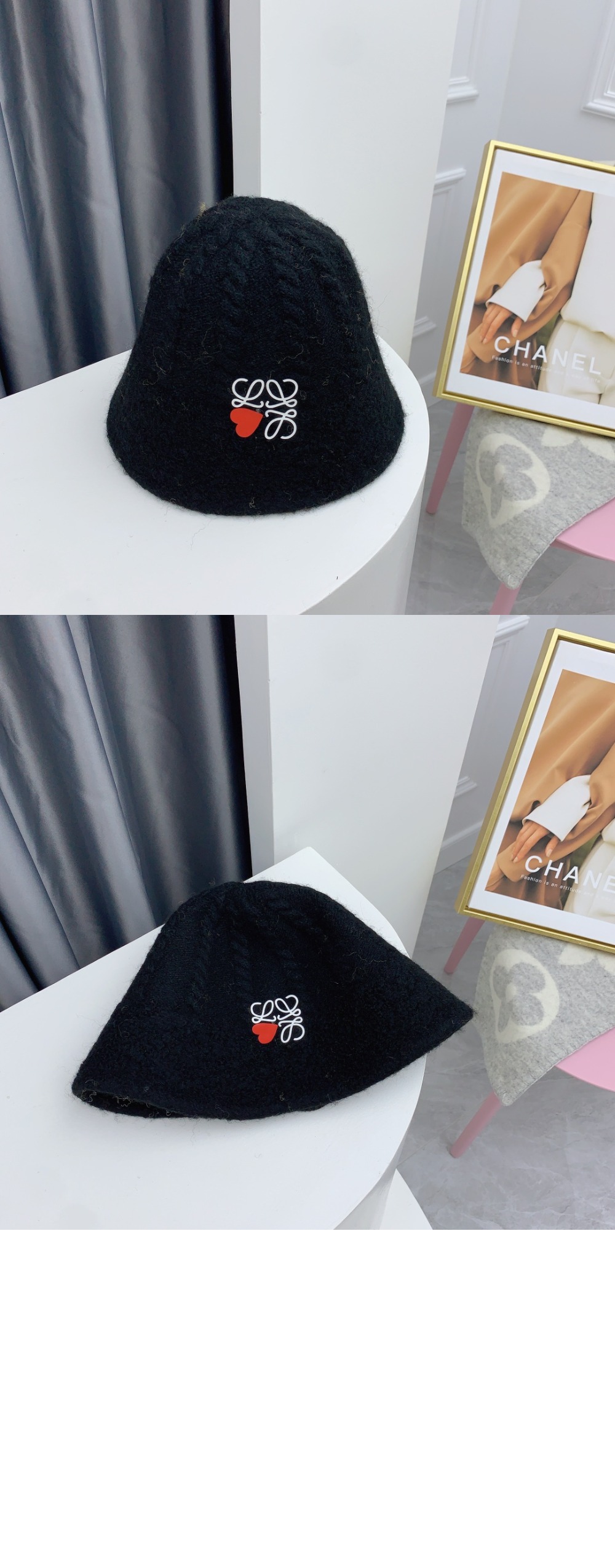 니트 벙거지 > 로에베