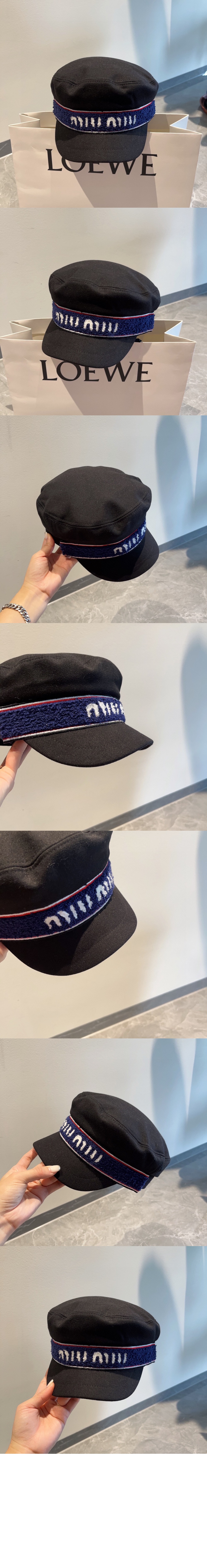 밀리터리 베이스볼 캡 5HC776 > 미우미우