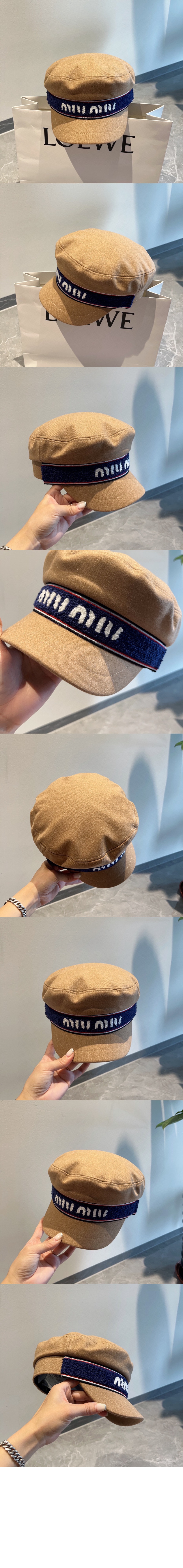 밀리터리 베이스볼 캡 5HC776 > 미우미우