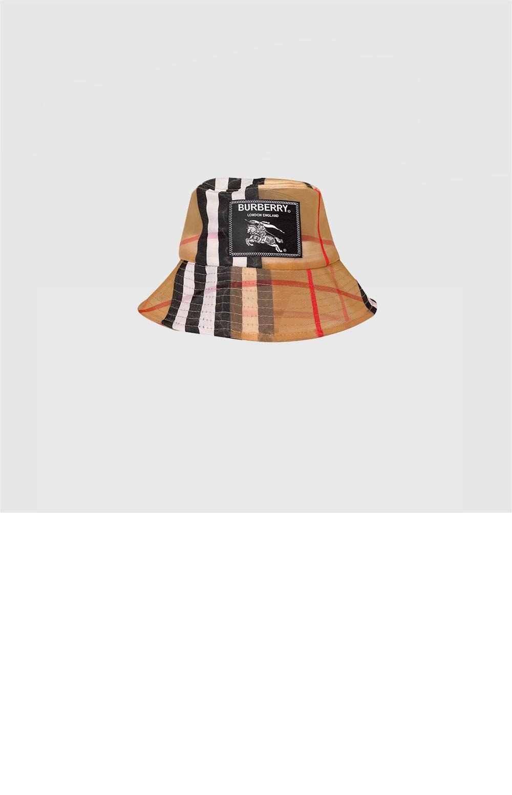 빈티지 체크 버킷햇 8056347 > 버버리