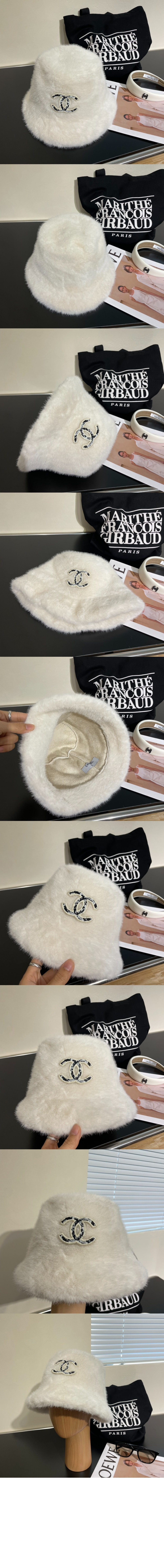 뽀글이 벙거지 AA5533 > 샤넬