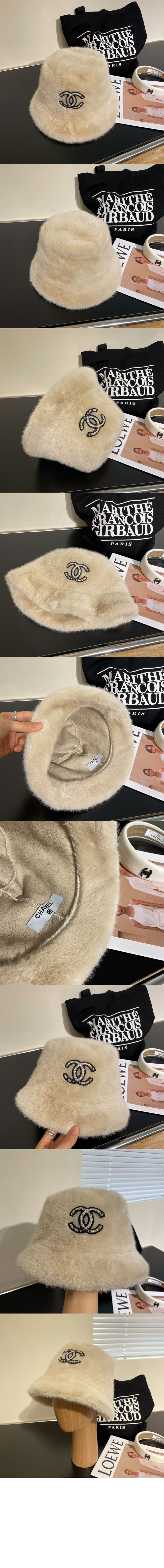 뽀글이 벙거지 AA5533 > 샤넬