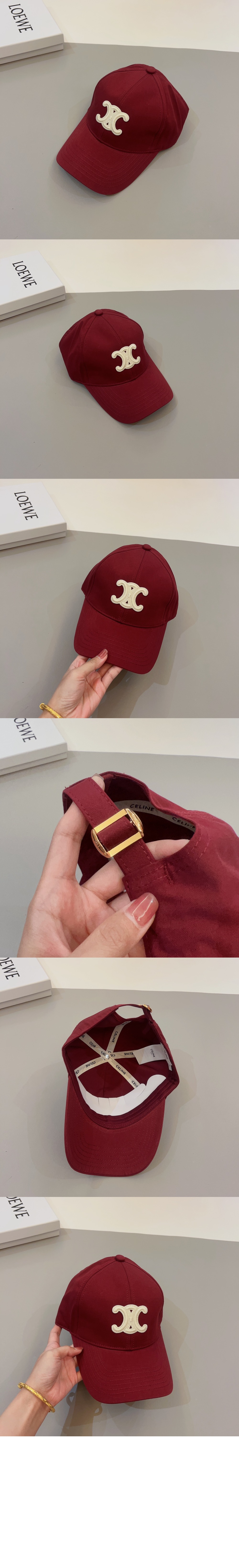 트리오페 베이스볼 캡 2AUT69 > 셀린느