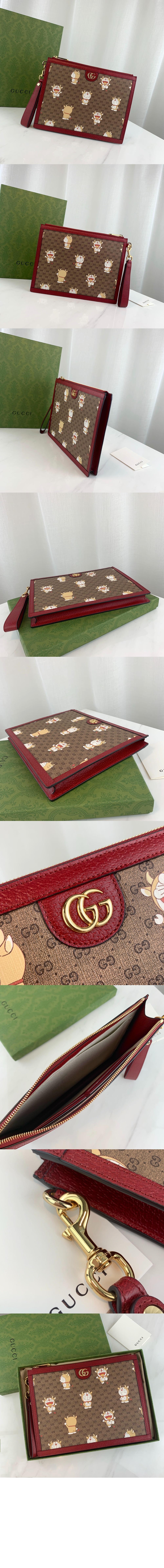 GG 슈프림 캔버스 클러치 654503 > Etc - 기타제품