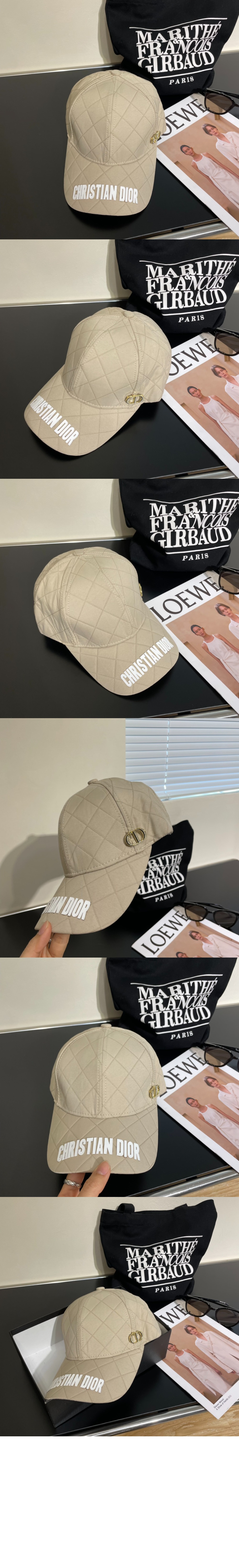 베이스볼 캡 2C4BP > 디올