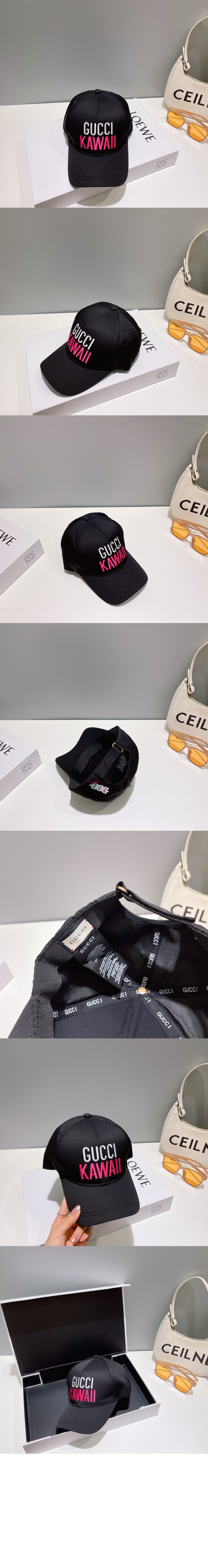 자수 베이스볼 캡 345621 > 구찌